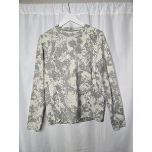 Lululemon Men’s City Sweat Crew Sweatshirt Spectral White Opal Silver Drop Sz M